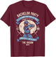 Retro Bachelor Party Baseball, Groom & Team Set 1 of 2 T-Shirt - T-Shirt | Maroon
