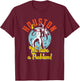 Houston We Have A Problem Funny Space Person T-Shirt - T-Shirt | Maroon