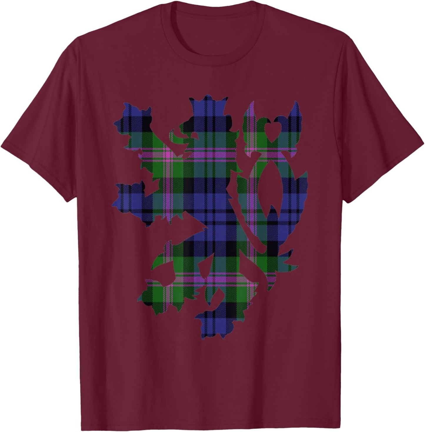 Clan Baird Tartan Scottish Family Name Scotland Pride T-Shirt - T-Shirt | Maroon
