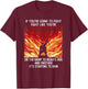 If You're Going To Fight Fight Like The Third Monkey Funny T-Shirt - T-Shirt | Maroon