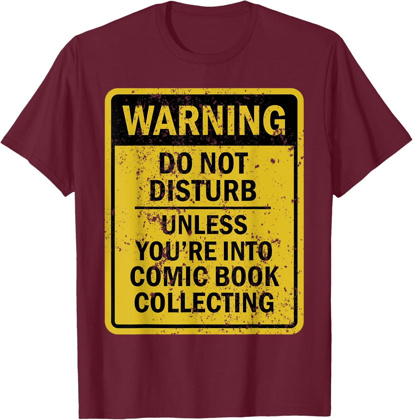 Funny Comic Book Collecting Joke Meme Women T-Shirt - T-Shirt | Maroon