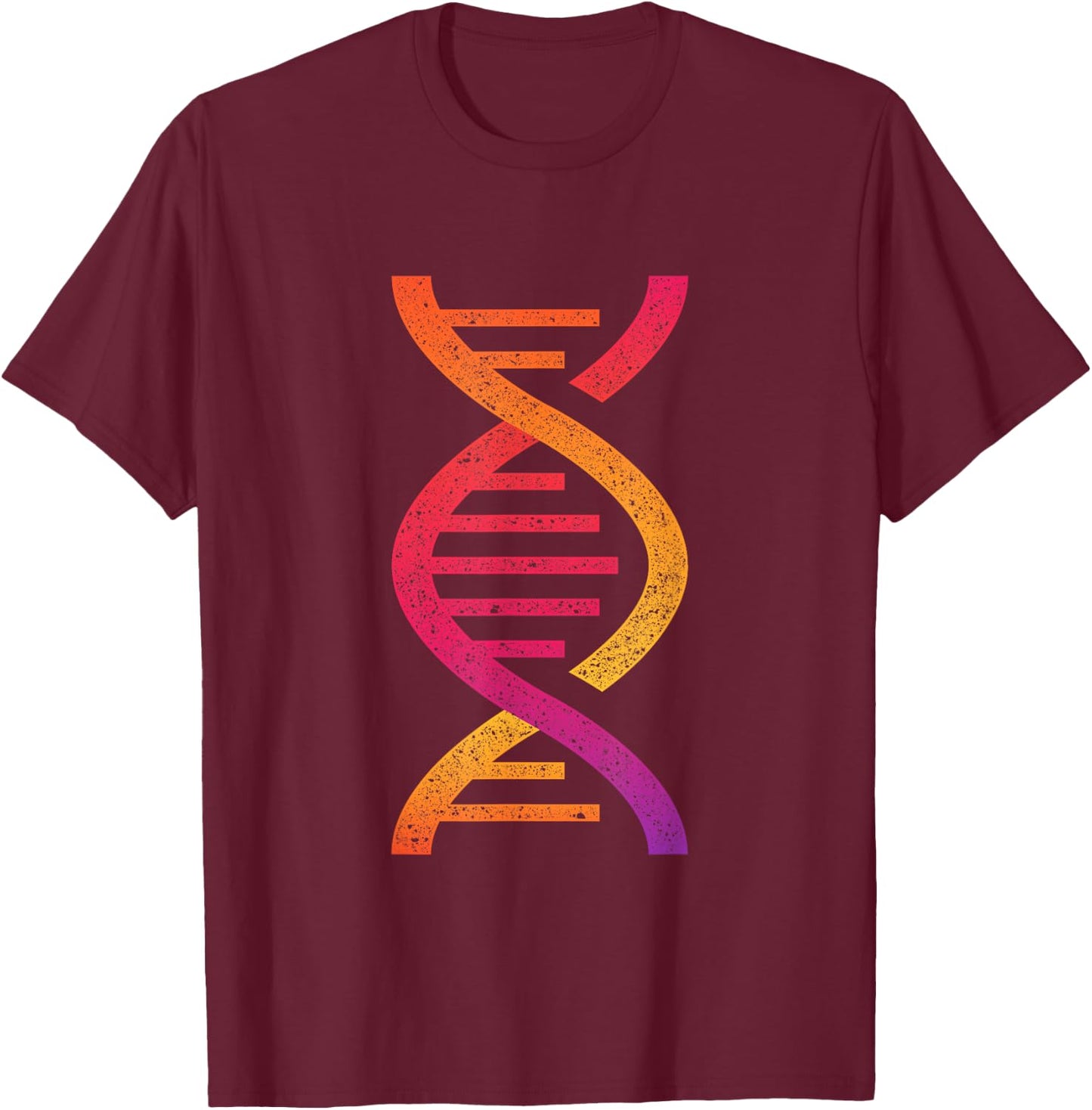 DNA Natural Science Gift Biology T-Shirt - T-Shirt | Maroon