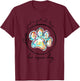 Just a Girl who Loves her Rescue Dog T-Shirt - T-Shirt | Maroon