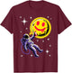 Graffiti Astronaut Spray Paint Street Art Drawing Artist T-Shirt - T-Shirt | Maroon