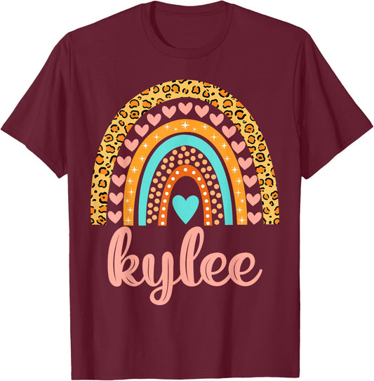 Kylee Kylee Name Birthday Shirt Gift T-Shirt - T-Shirt | Maroon