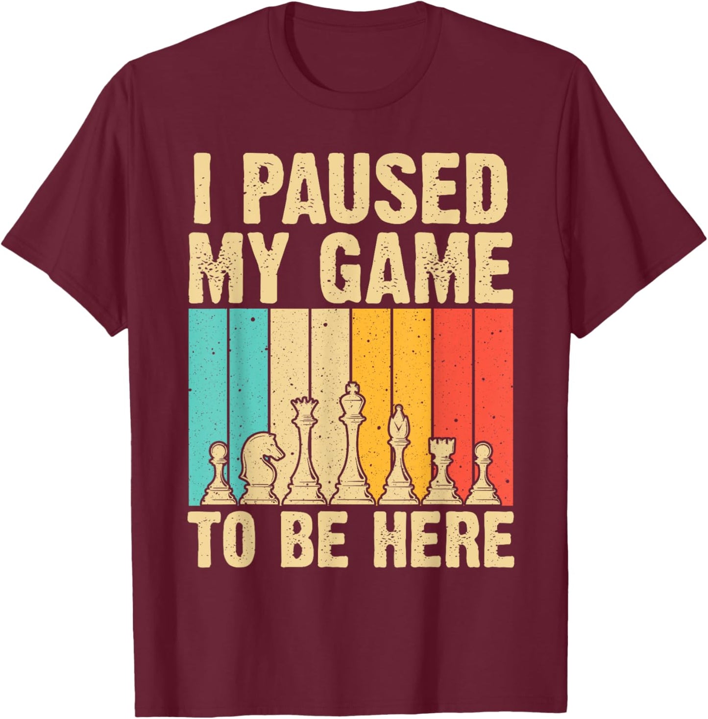 Chess Gifts for Chess Players Men Kids Chess Lovers Themed T-Shirt - T-Shirt | Maroon