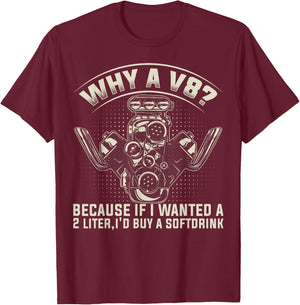Mechanic Car Guy Car Tuning Muscle Car T-Shirt - T-Shirt | Maroon