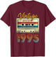Vintage 1995 30th birthday cassette tape women B-day T-Shirt - T-Shirt | Maroon