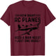 RC Plane Pilot Remote Controlled Glider RC Airplane T-Shirt - T-Shirt | Maroon