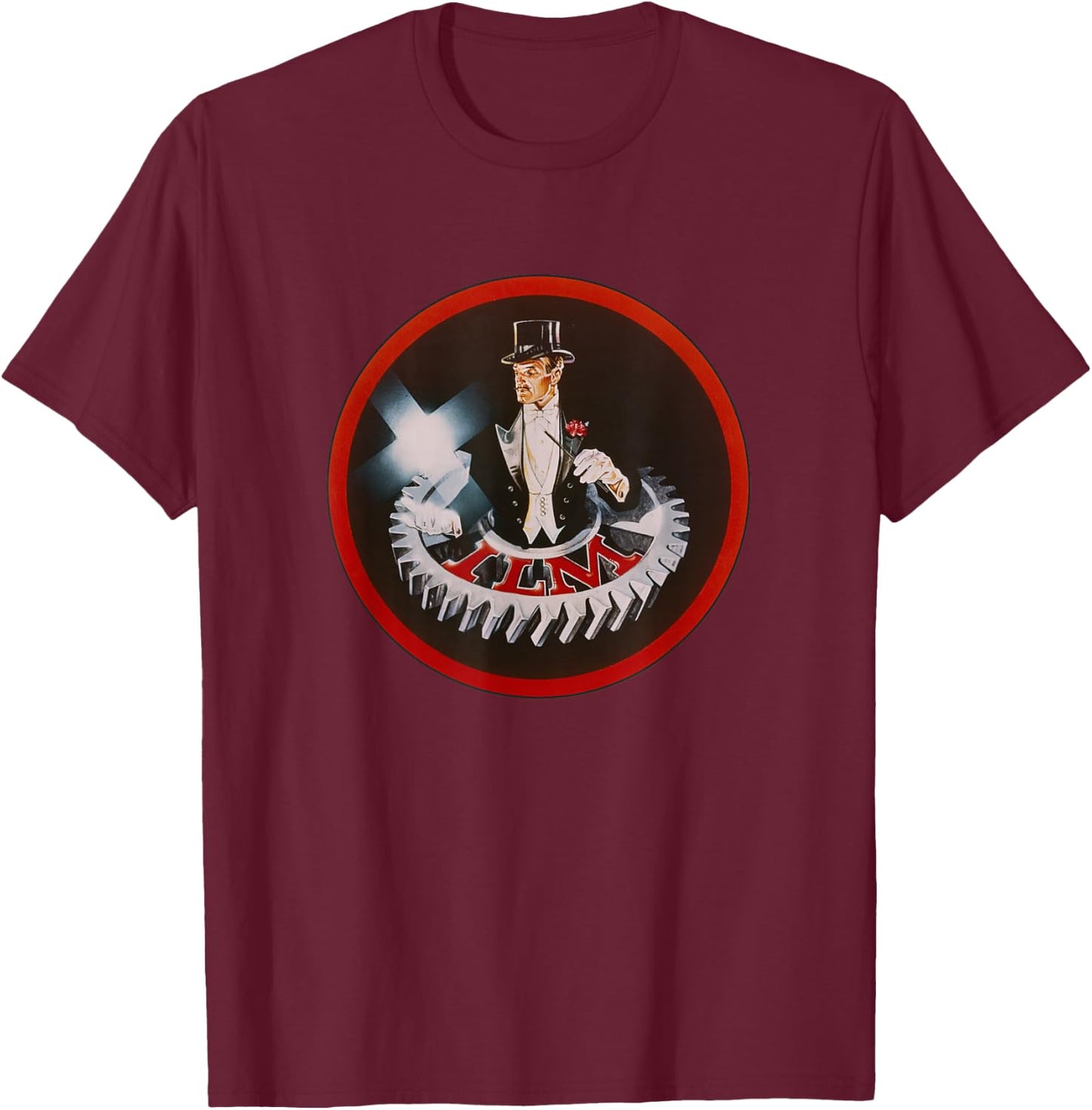 Lucasfilm Industrial Light & Magic ILM T-Shirt - T-Shirt | Maroon