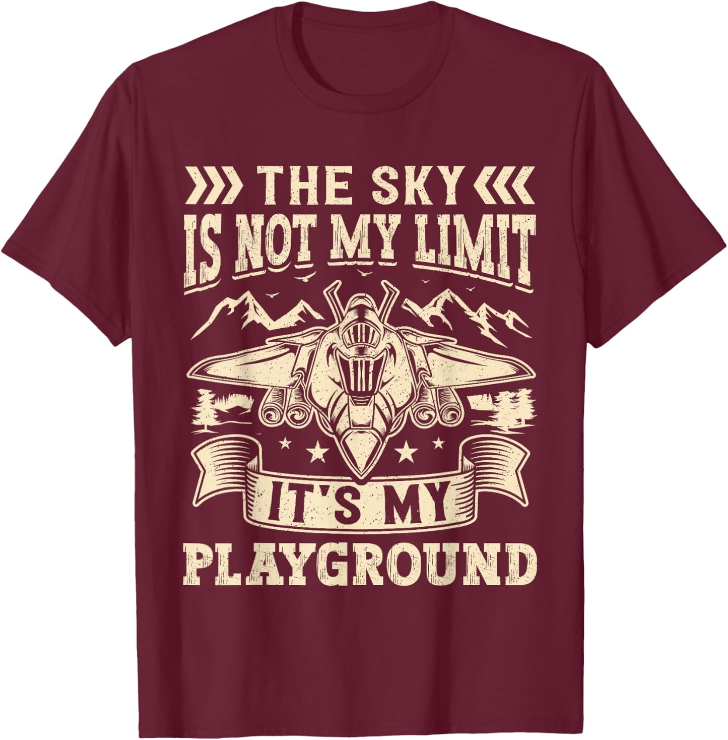 Funny Aviator Pilot Airplane Plane Aviation Gifts Men Women T-Shirt - T-Shirt | Maroon