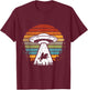 Bigfoot Alien Unicorn Sasquatch UFO T-Shirt - T-Shirt | Maroon