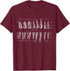 Human Teeth Dental Vintage Anatomy Retro Dentistry T-Shirt - T-Shirt | Maroon