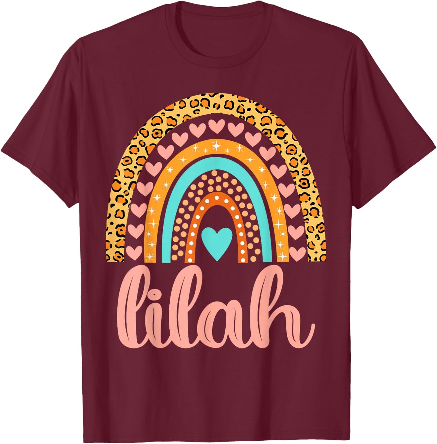 Lilah Lilah Name Birthday Shirt Gift T-Shirt - T-Shirt | Maroon