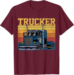 Truckers T-Shirt - T-Shirt | Maroon