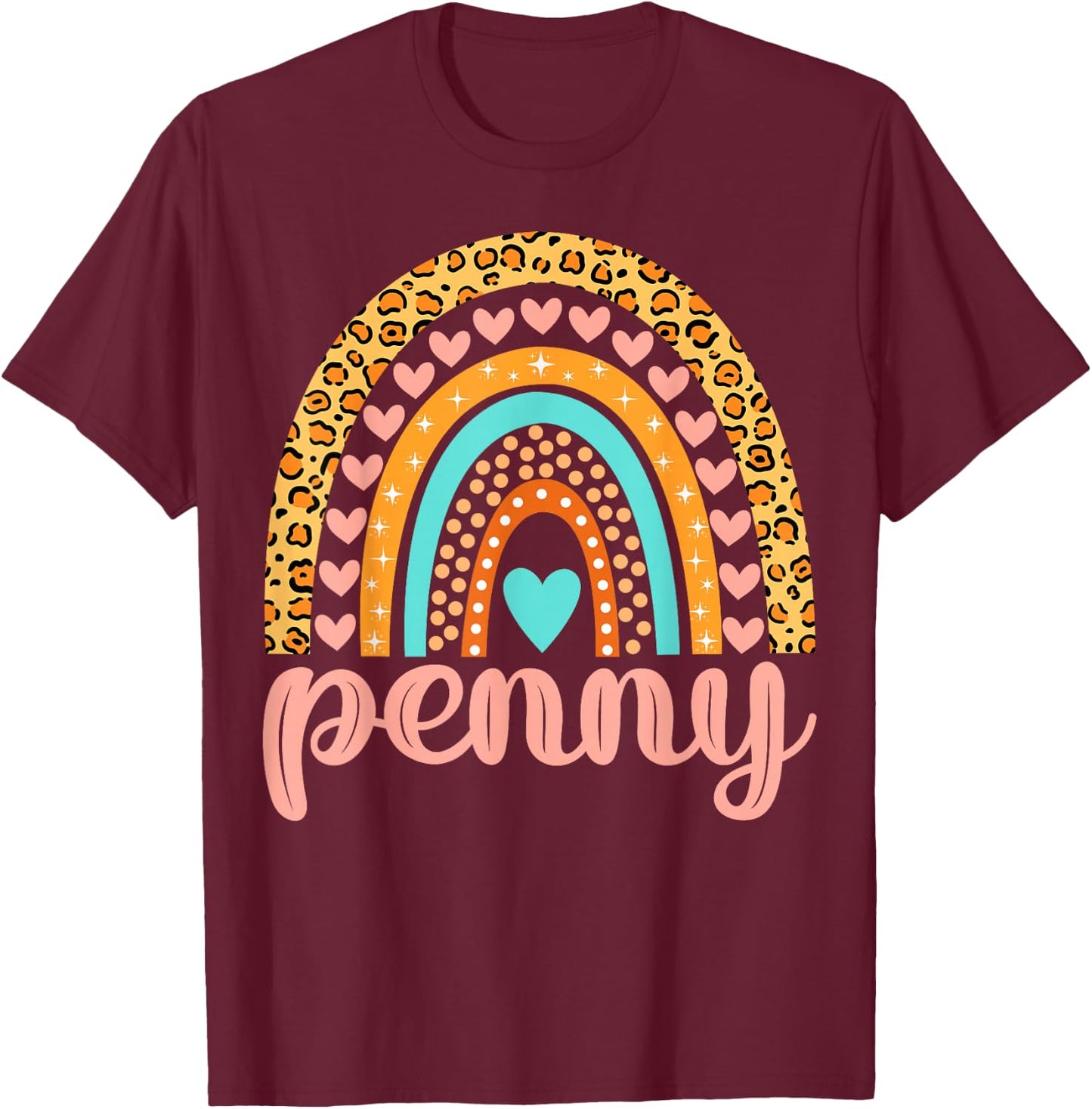 Penny Penny Name Birthday Shirt Gift T-Shirt - T-Shirt | Maroon