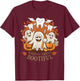 Making Smiles Bootiful Funny Ghost Dentist Halloween Dental T-Shirt - T-Shirt | Maroon