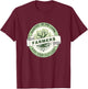 Rooted in The Land Farmers are Our Future T-Shirt - T-Shirt | Maroon