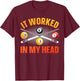 Funny Pool Design Women Billiards Lover Pool Player T-Shirt - T-Shirt | Maroon