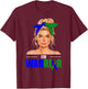 IIH Awareness Month Warrior Intracranial Hypertension T-Shirt - T-Shirt | Maroon
