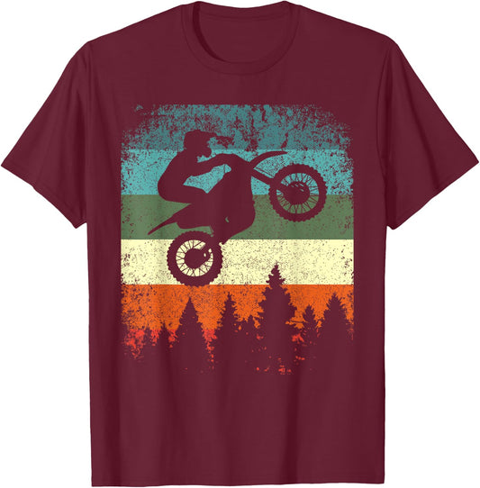 Motorcycle rider motocross motorcycle rider sport motorcycle T-Shirt - T-Shirt | Maroon