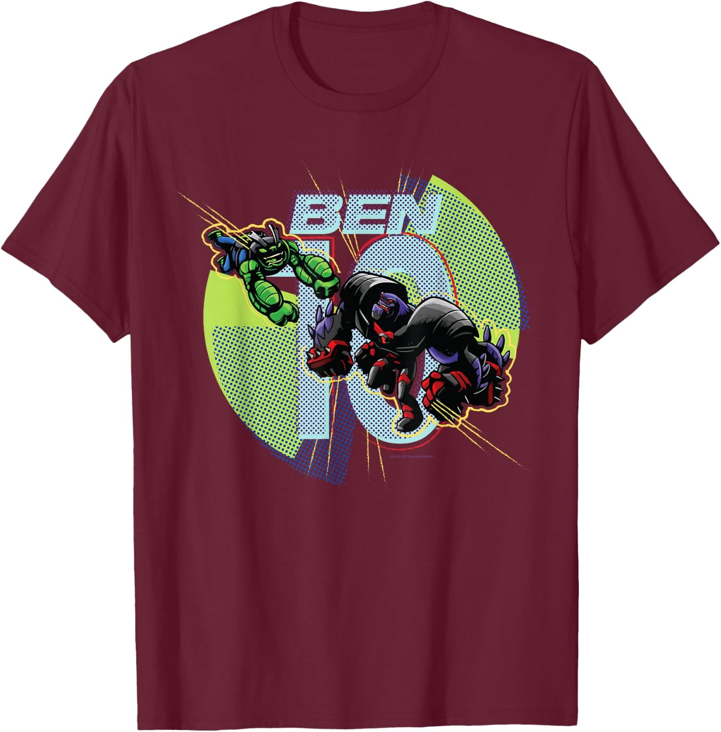 Ben 10 BEN 10 T-Shirt - T-Shirt | Maroon