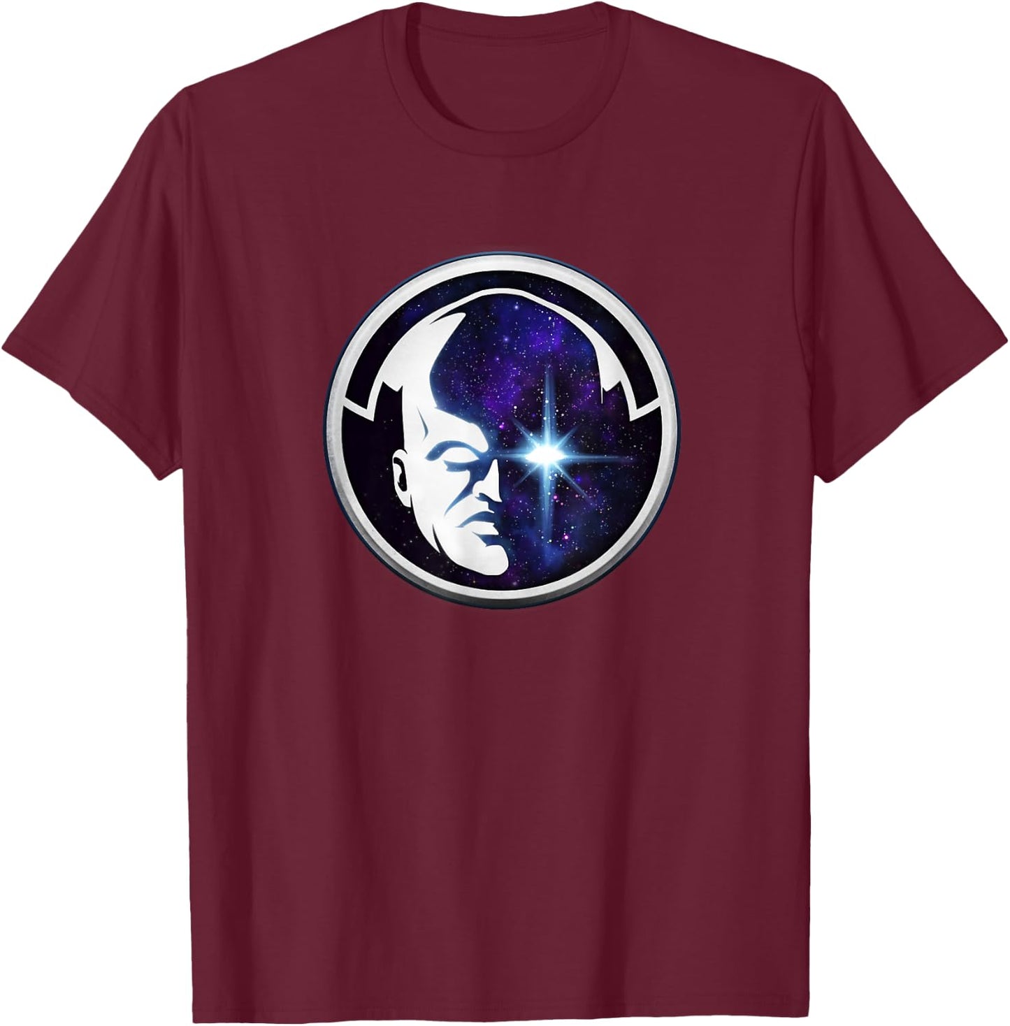Marvel What If Watcher Starry Eyed T-Shirt - T-Shirt | Maroon