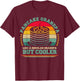 Pancake Lover Funny Vintage Pancake Grandpa Father's Day T-Shirt - T-Shirt | Maroon