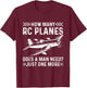 RC Plane Pilot Remote Controlled Glider RC Airplane T-Shirt - T-Shirt | Maroon