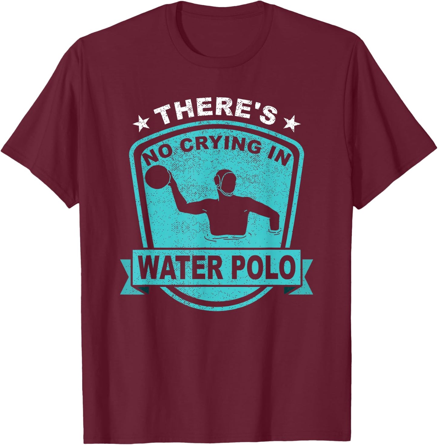 Water polo player sport water polo T-Shirt - T-Shirt | Maroon