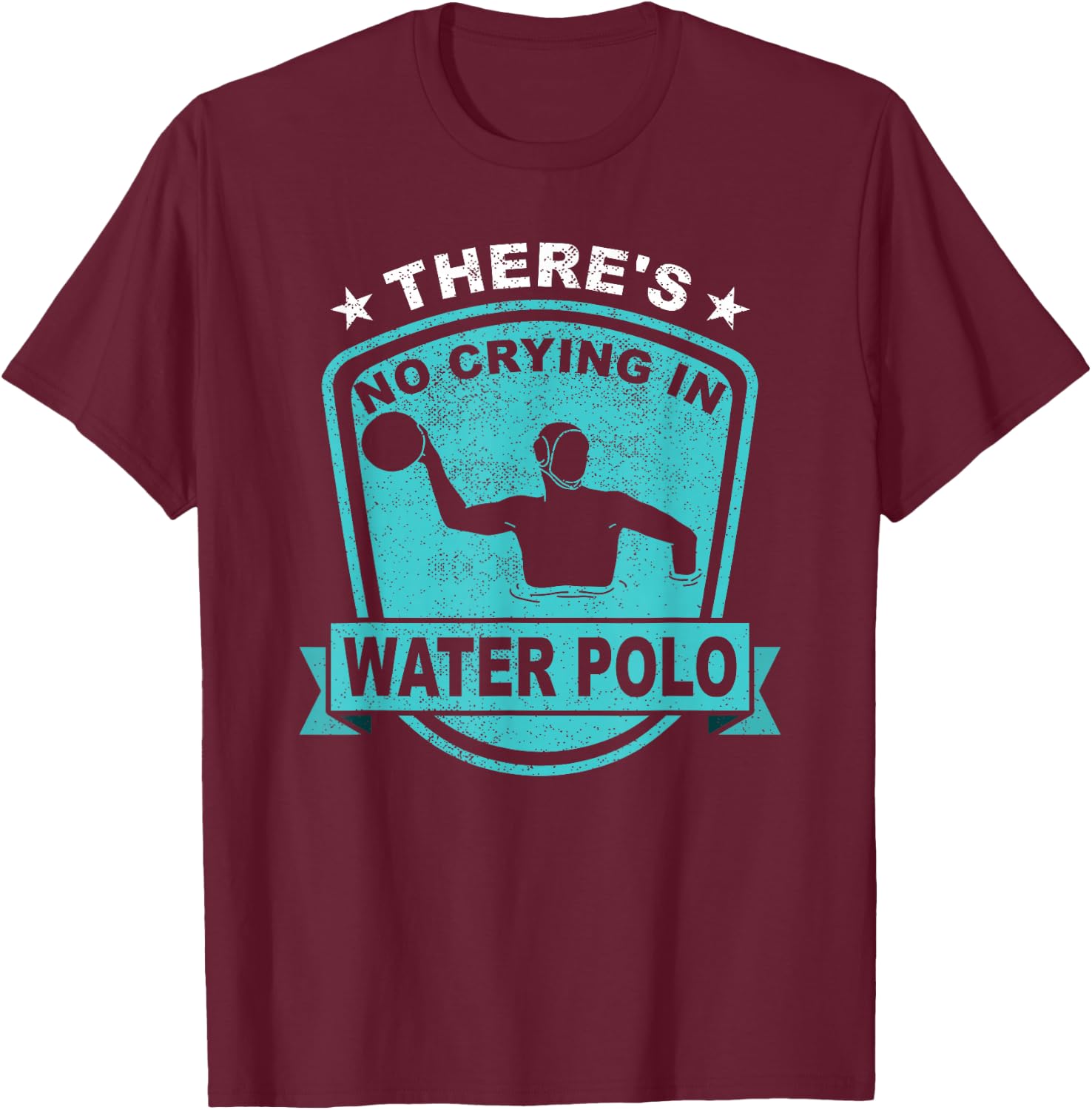 Water polo player sport water polo T-Shirt - T-Shirt | Maroon