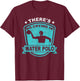 Water polo player sport water polo T-Shirt - T-Shirt | Maroon
