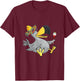 Dodo Bird Sombrero Costume Mexico Cinco De Mayo Fiesta T-Shirt - T-Shirt | Maroon