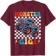 Monster Truck Gigi Family Matching Monster Trucks Birthday T-Shirt - T-Shirt | Maroon