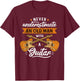 Never underestimate and old man with a guitar Rock music T-Shirt - T-Shirt | Maroon