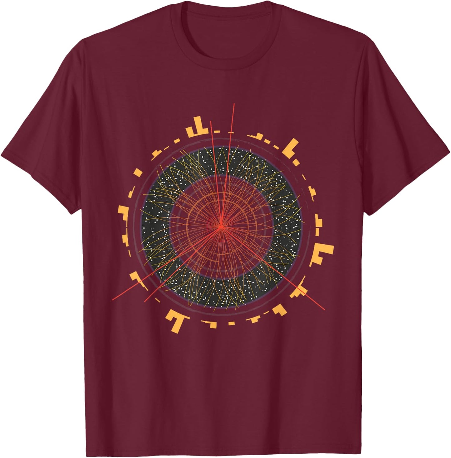 Higgs Boson Particle Physics - Astrophysicist Space Galaxy T-Shirt - T-Shirt | Maroon
