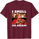 The Goonies Chunk I Smell Ice Cream Movie T-Shirt - T-Shirt | Maroon