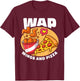 WAP Wings And Pizza Chicken Wing T-Shirt - T-Shirt | Maroon