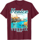 Venice Italy Venezia Italia Italian Souvenir T-Shirt - T-Shirt | Maroon