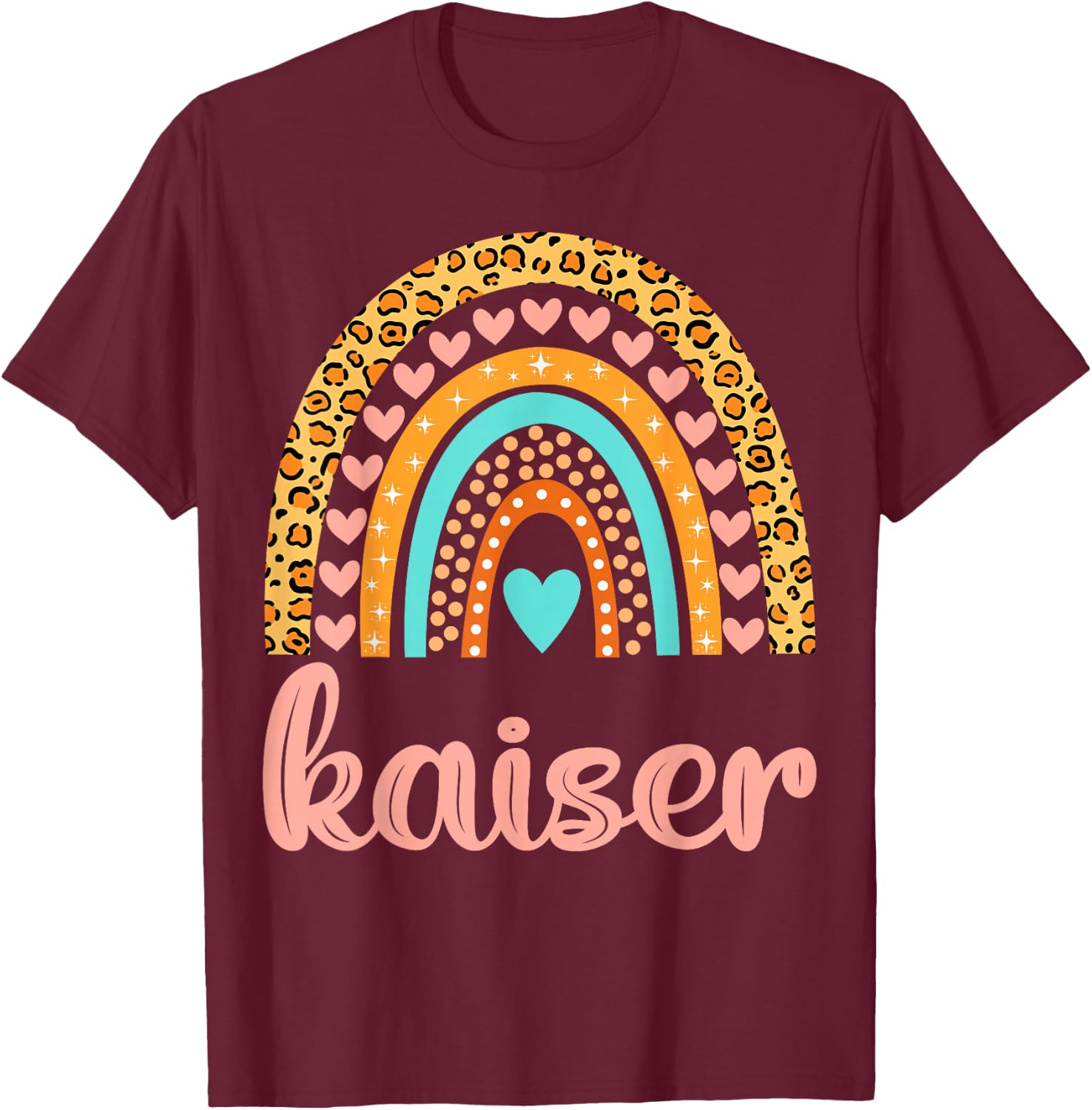 Kaiser Kaiser Name Birthday Shirt Gift T-Shirt - T-Shirt | Maroon