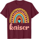 Kaiser Kaiser Name Birthday Shirt Gift T-Shirt - T-Shirt | Maroon