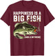 Funny Fishing Saying Fish Men Women T-Shirt - T-Shirt | Maroon