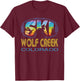 Ski Wolf Creek Colorado Skiing Vacation T-Shirt - T-Shirt | Maroon
