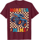 Monster Truck Mimi Family Matching Monster Trucks Birthday T-Shirt - T-Shirt | Maroon