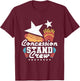 Concession Stand Crew, BBQ Hot Dog T-Shirt - T-Shirt | Maroon