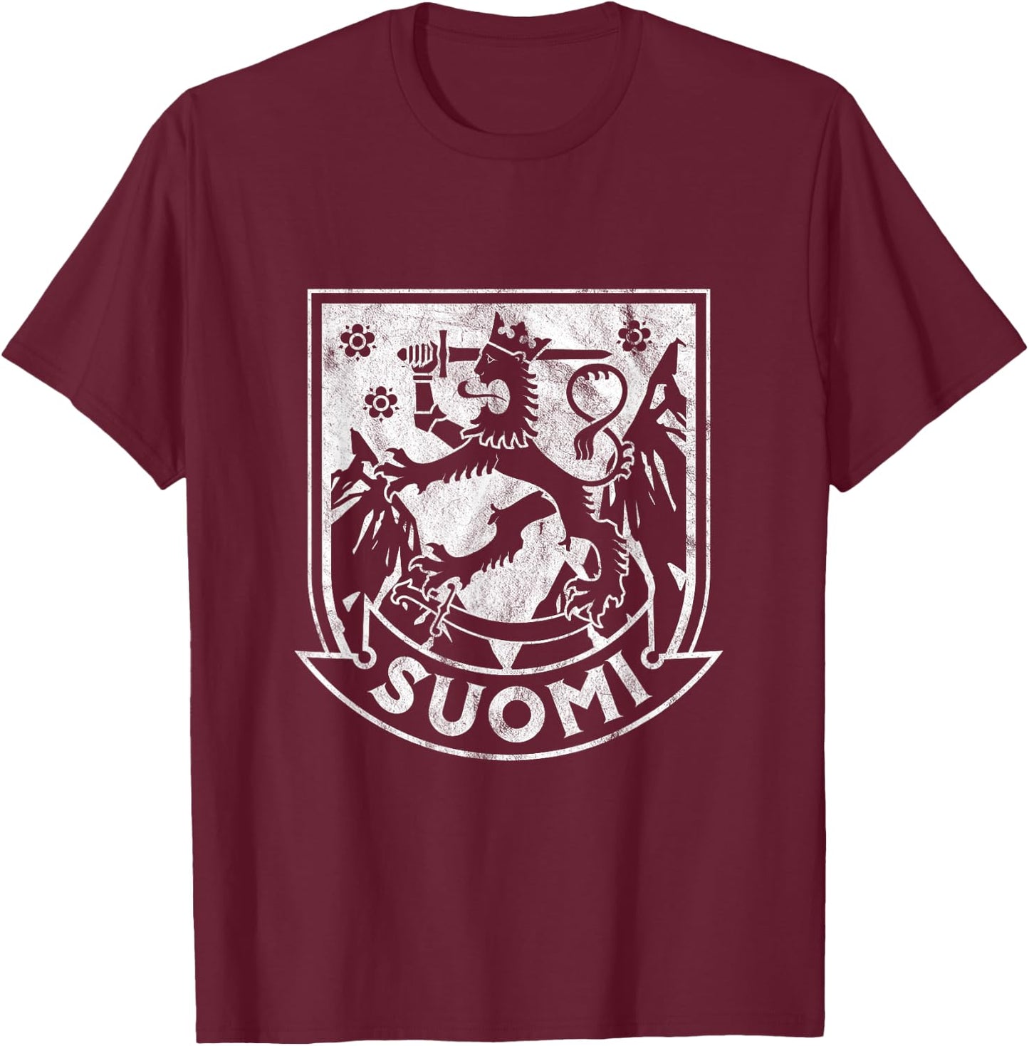 Finland Gifts Men Sisu Lapland Lapp Finlandia T-Shirt - T-Shirt | Maroon