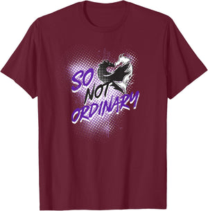 Disney Descendants 3 Times Heart Dragons So Not Ordinary T-Shirt - T-Shirt | Maroon