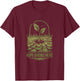 Celebrate Nature Lover Earth Day with Hope Grows Here T-Shirt - T-Shirt | Maroon
