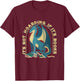 Book Lover Gifts,it's Not Hoarding If It's Books,book Dragon T-Shirt - T-Shirt | Maroon