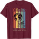 Color Our World READ Globe and Books T-Shirt - T-Shirt | Maroon